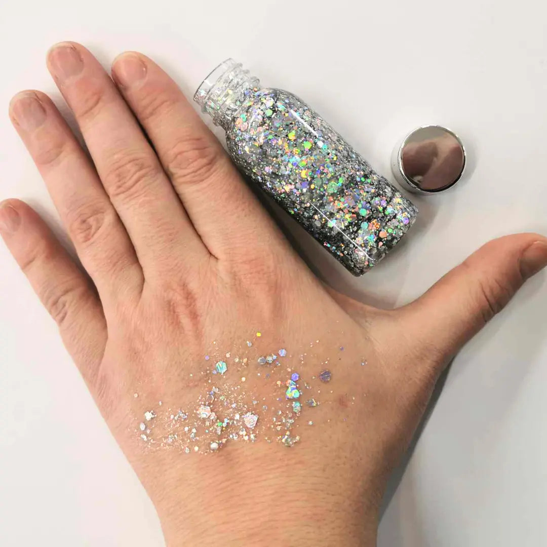 Festival Chunky Glitter Gel - Holographic Gold