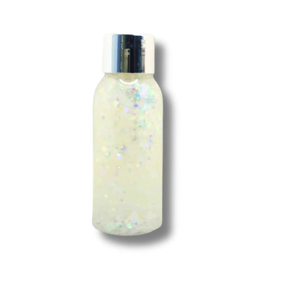 Festival Chunky Glitter Gel - Holographic White