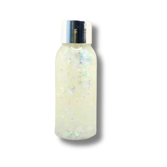 Festival Chunky Glitter Gel - Holographic White